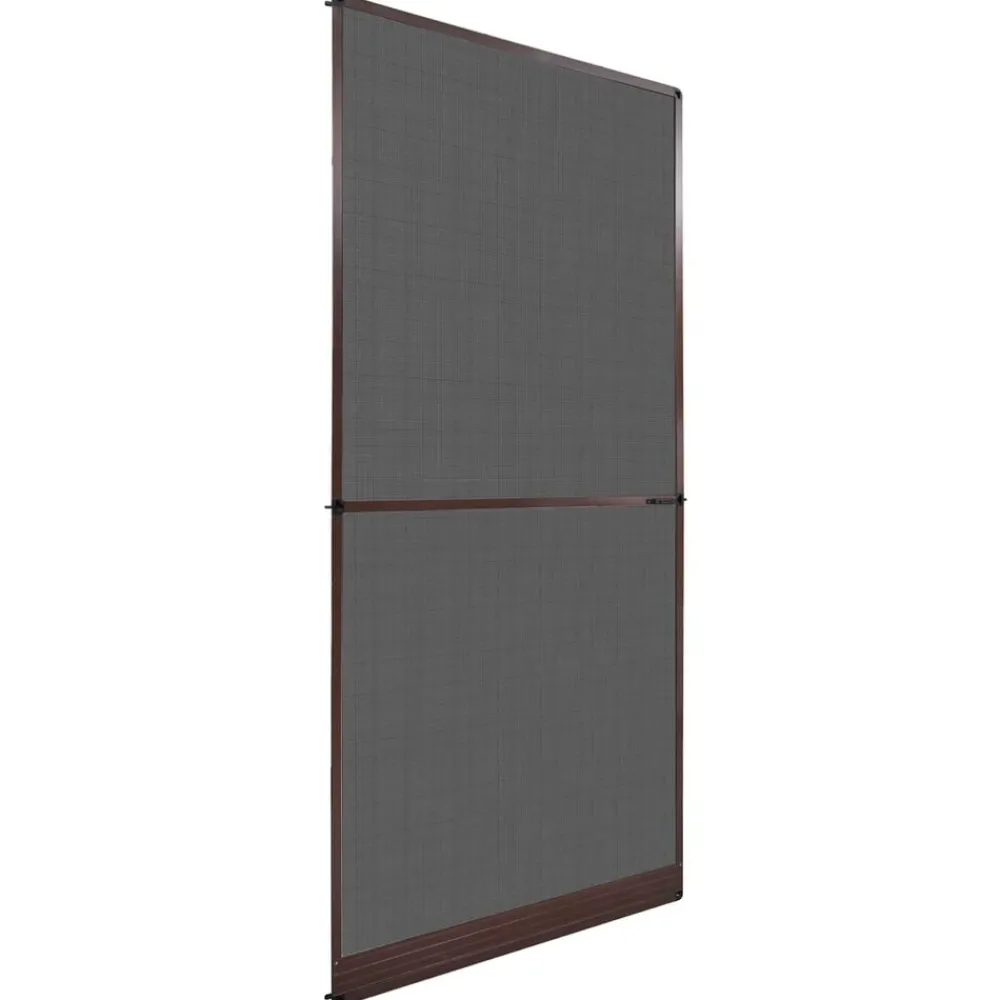 vidaXL Écran anti-insectes à charnière et Noir 100 x 215 cm