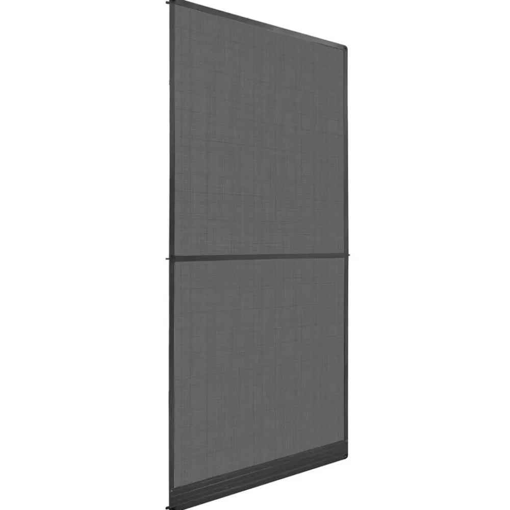vidaXL Écran anti-insectes à charnière et noir 100 x 215 cm