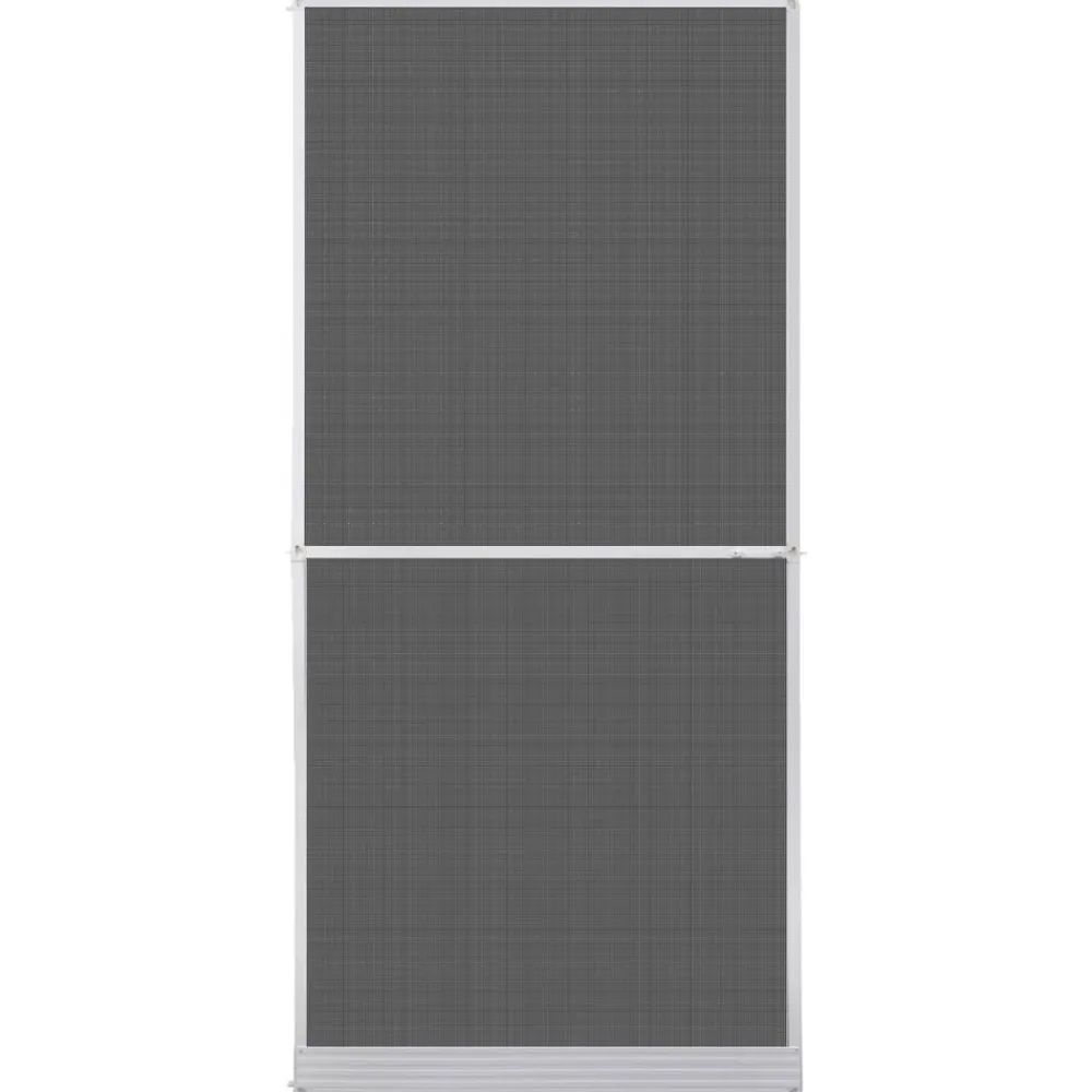 vidaXL Écran anti-insectes à charnière et Noir 100 x 215 cm