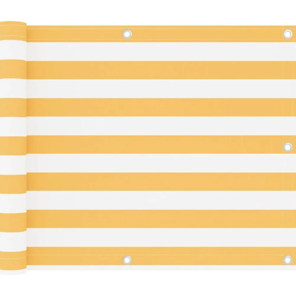 vidaXL Écran de balcon 75x300 cm Tissu Oxford