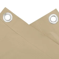 Pelouses & Jardins-vidaXL Écran de balcon en tissu Oxford 75x400 cm Beige