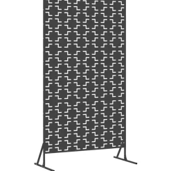 vidaXL Écran de confidentialité 100 x 50 x 180 cm Acier