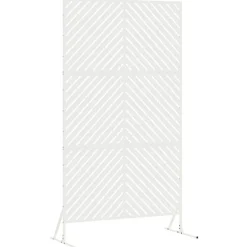 vidaXL Écran de confidentialité 100 x 50 x 180 cm Acier