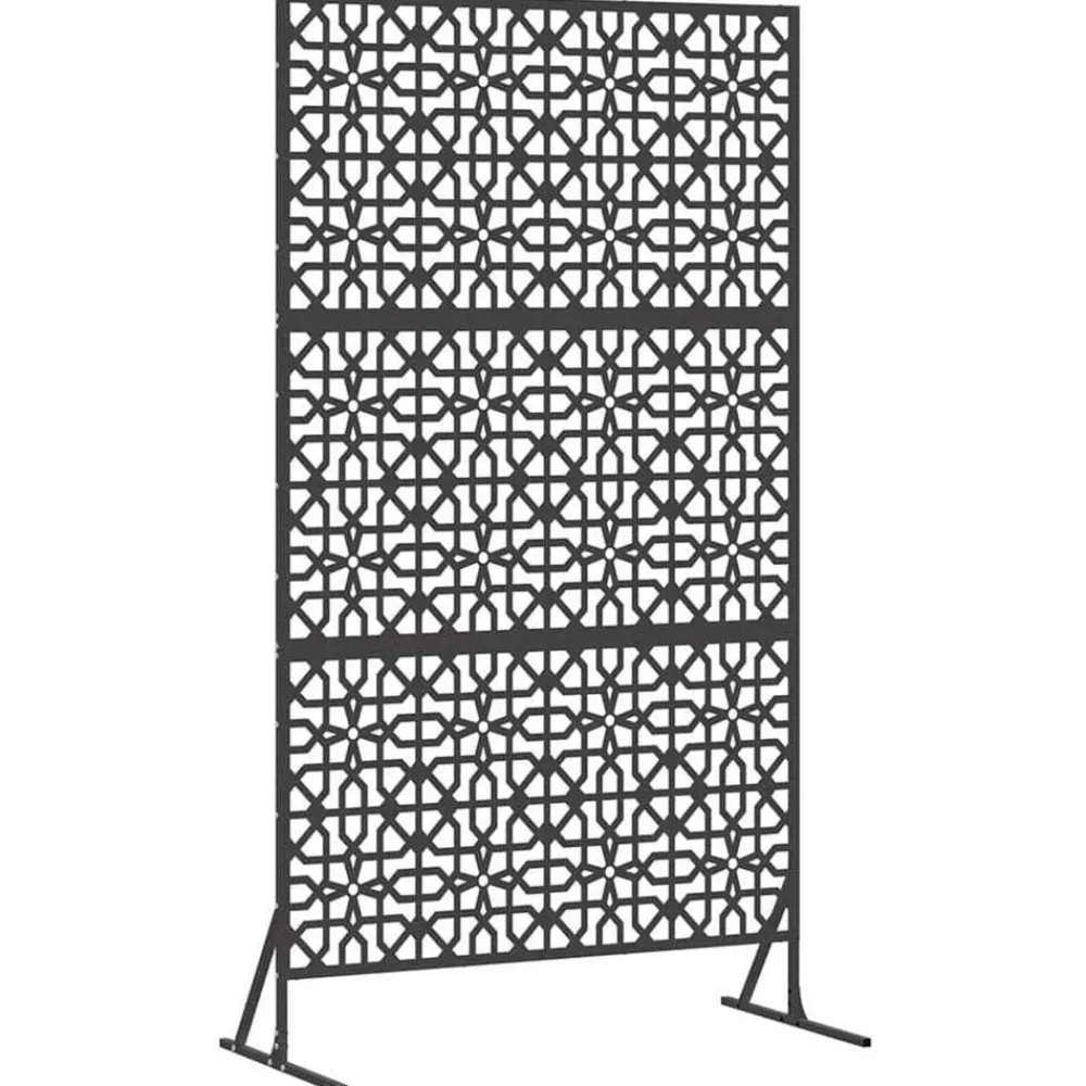 vidaXL Écran de confidentialité 100 x 50 x 180 cm Acier