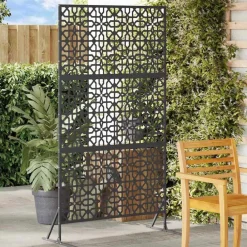 vidaXL Écran de confidentialité 100 x 50 x 180 cm Acier