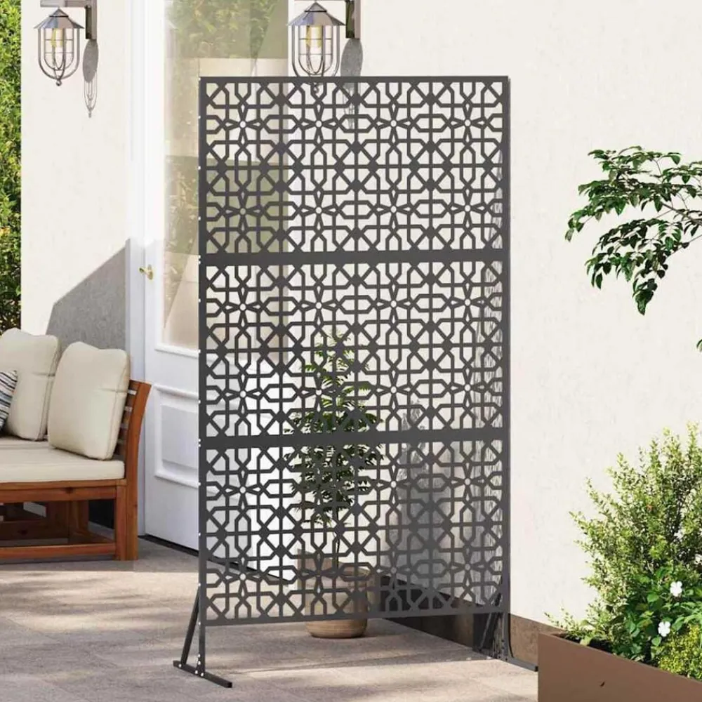 vidaXL Écran de confidentialité 100 x 50 x 180 cm Acier