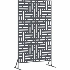 vidaXL Écran de confidentialité 100 x 50 x 180 cm Acier