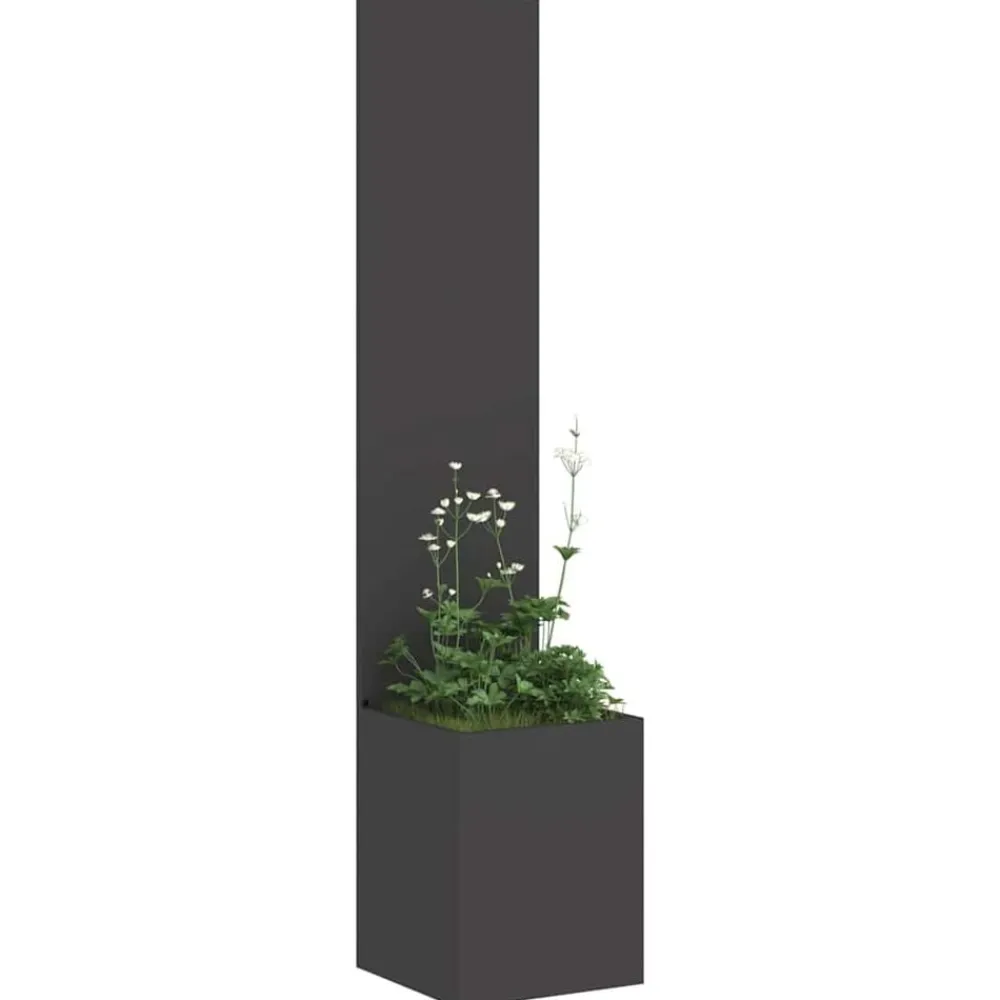 Décorations-vidaXL Écran de confidentialité de jardin 32 x 32 x 150 cm Noir