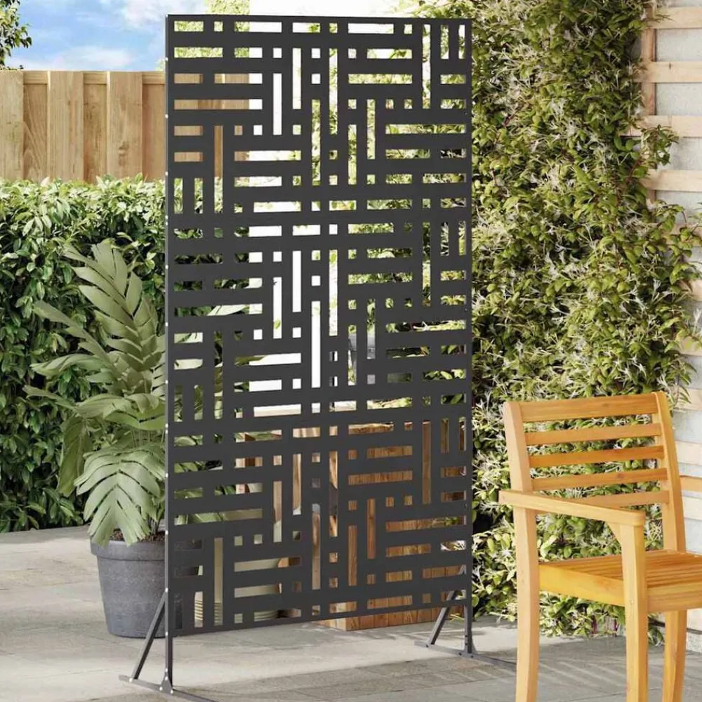 vidaXL Écran de confidentialité 100 x 50 x 180 cm Acier