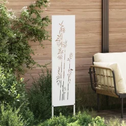 vidaXL Écran de confidentialité de jardin Floral 32 x 140 cm
