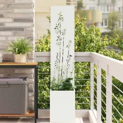 vidaXL Écran de confidentialité de jardin Floral 32 x 150 cm
