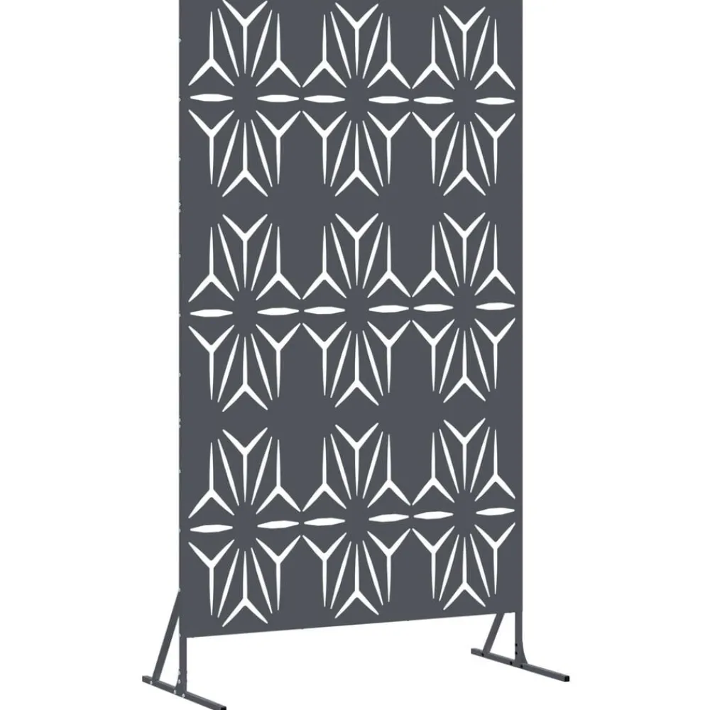 vidaXL Écran de confidentialité 100 x 50 x 180 cm Acier