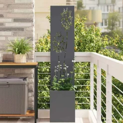 Décorations-vidaXL Écran de confidentialité de jardin 32 x 150 cm Anthracite