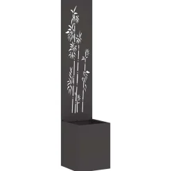 vidaXL Écran de confidentialité de jardin Floral 32 x 32 x 150 cm