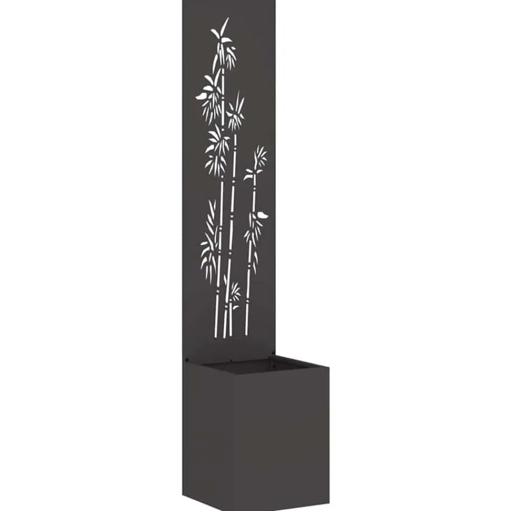 vidaXL Écran de confidentialité de jardin Floral 32 x 32 x 150 cm