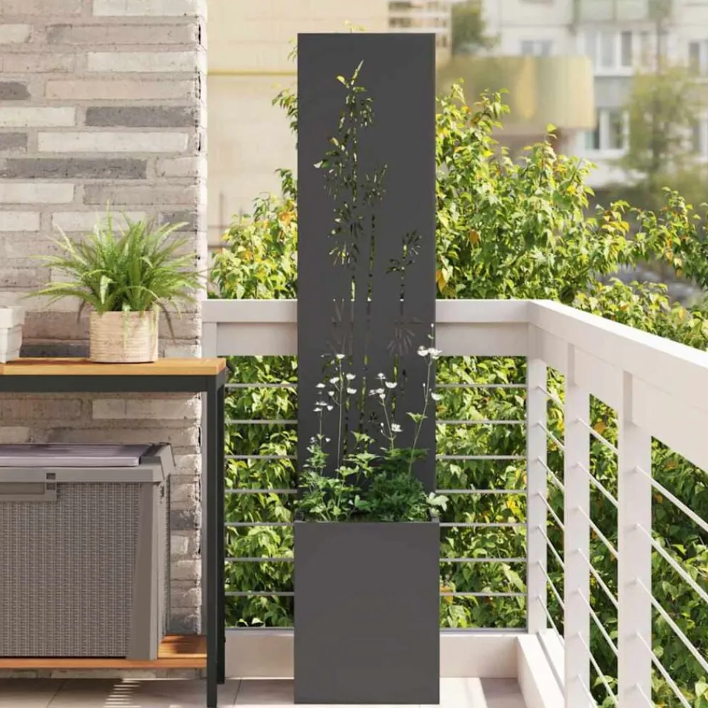 vidaXL Écran de confidentialité de jardin Floral 32 x 32 x 150 cm