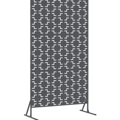 vidaXL Écran de confidentialité 100 x 50 x 180 cm Acier