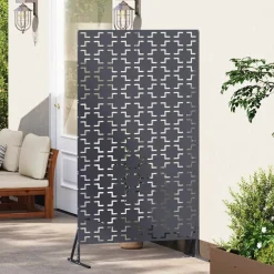 vidaXL Écran de confidentialité 100 x 50 x 180 cm Acier