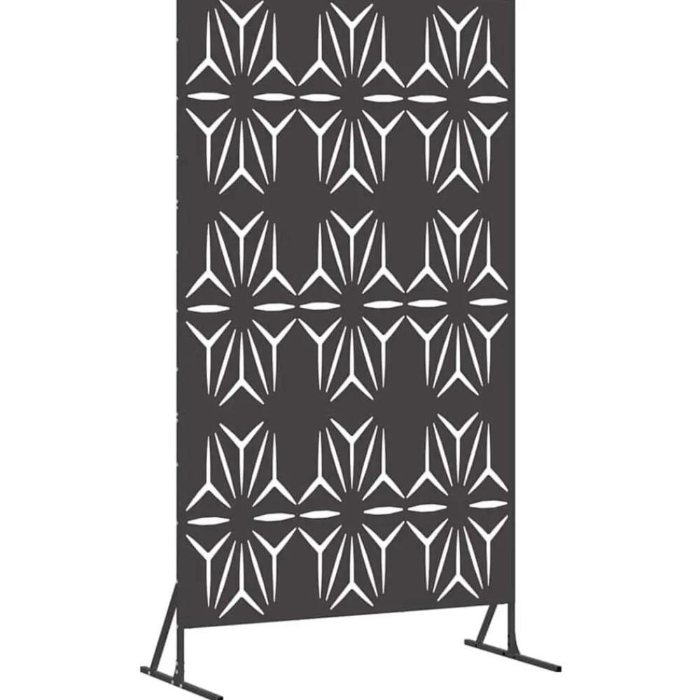 vidaXL Écran de confidentialité 100 x 50 x 180 cm Acier