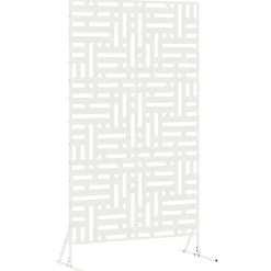 vidaXL Écran de confidentialité 100 x 50 x 180 cm Acier