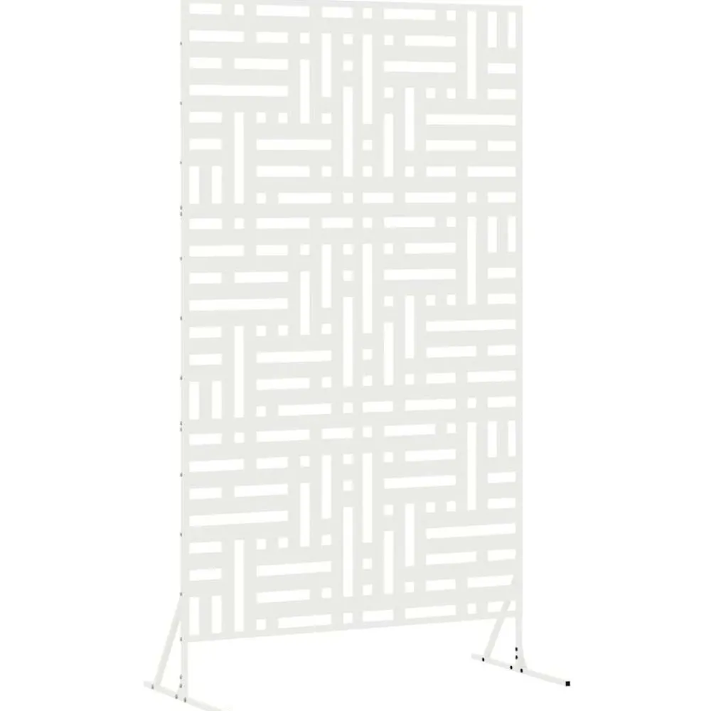 vidaXL Écran de confidentialité 100 x 50 x 180 cm Acier