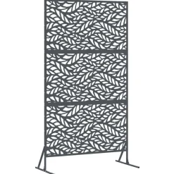 vidaXL Écran de confidentialité 100 x 50 x 180 cm Acier