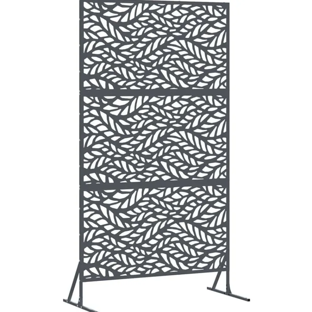 vidaXL Écran de confidentialité 100 x 50 x 180 cm Acier