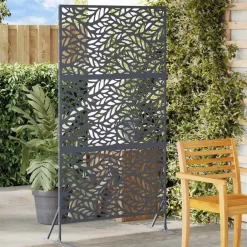 vidaXL Écran de confidentialité 100 x 50 x 180 cm Acier