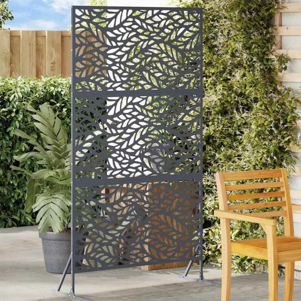 vidaXL Écran de confidentialité 100 x 50 x 180 cm Acier