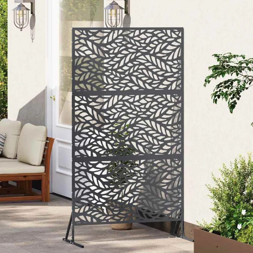 vidaXL Écran de confidentialité 100 x 50 x 180 cm Acier