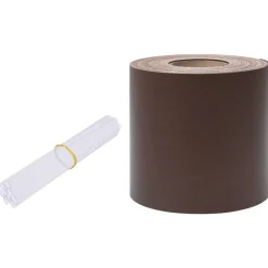 Clôtures & Barrières-vidaXL Écran d'intimité de jardin PVC 35x0,19 m Marron