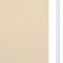 Clôtures & Barrières-vidaXL Écran d'intimité de jardin PVC 35x0,19 m Crème Cr&egrave;me