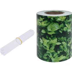Clôtures & Barrières-vidaXL Écran d'intimité de jardin PVC 35x0,19 m Vert Motif de feuille