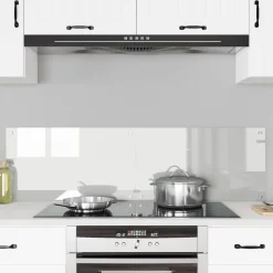 vidaXL Crédence de cuisine 2 pcs 70 x 40 cm verre trempé