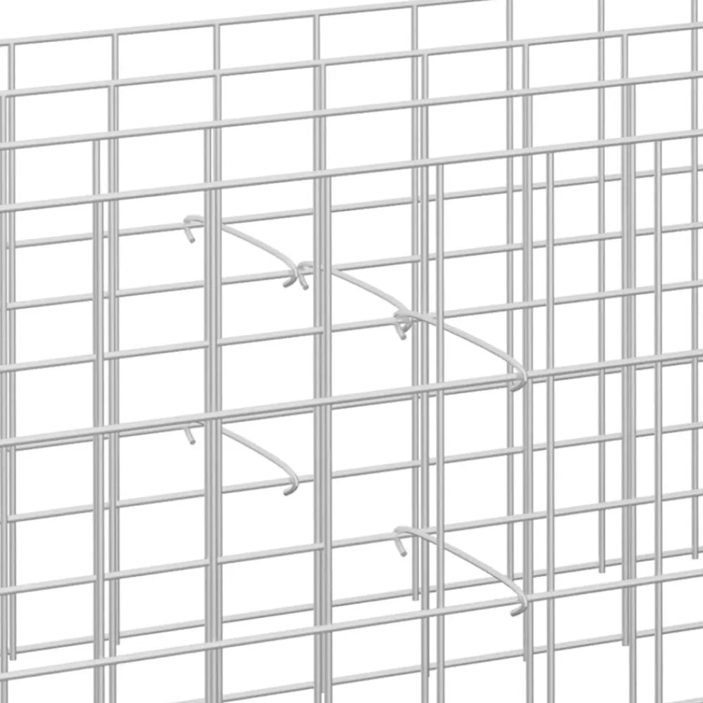 Clôtures & Barrières-vidaXL Crochets de gabion 50 pcs Acier galvanisé 10 cm