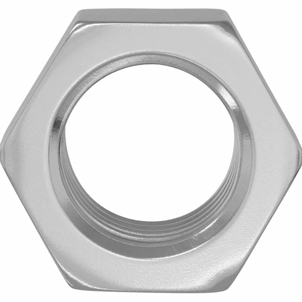 vidaXL Écrou Hexagonal 2 pcs Argenté M6 Métал
