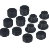 vidaXL Écrous à bride pour machine à cintrer 12 pcs acier