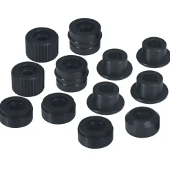 vidaXL Écrous à bride pour machine à cintrer 12 pcs acier