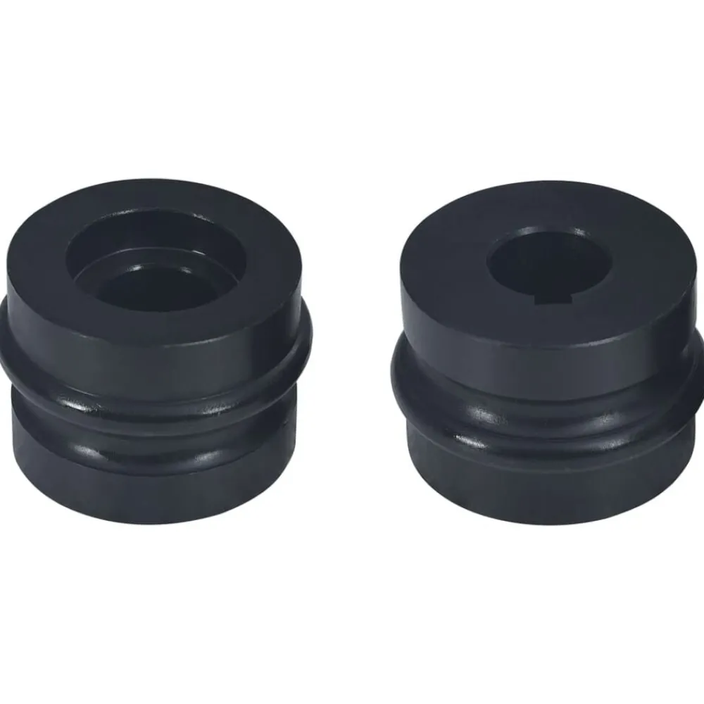vidaXL Écrous à bride pour machine à cintrer 12 pcs acier