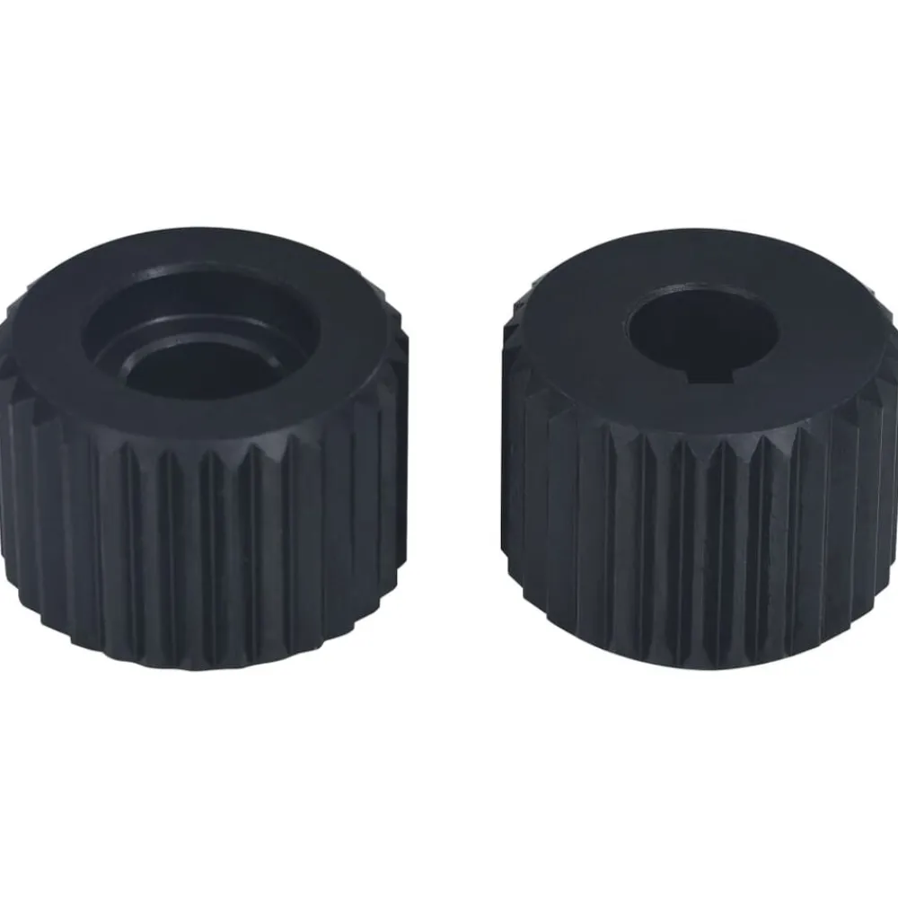 vidaXL Écrous à bride pour machine à cintrer 12 pcs acier