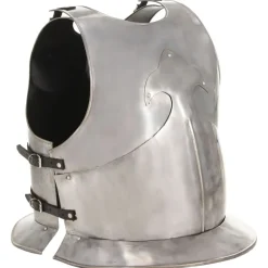 Arts & Loisirs-vidaXL Cuirasse d'armure corporelle chevalier médiéval Argenté Acier