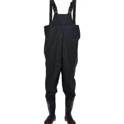 Loisirs De Plein Air-vidaXL Cuissardes avec bottes taille 39 Noir