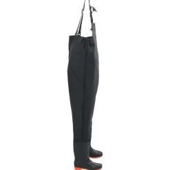 Loisirs De Plein Air-vidaXL Cuissardes avec bottes taille 39 Noir