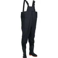 Loisirs De Plein Air-vidaXL Cuissardes avec bottes taille 38 Noir