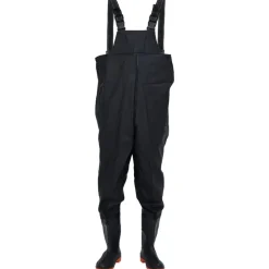 Loisirs De Plein Air-vidaXL Cuissardes avec bottes taille 38 Noir