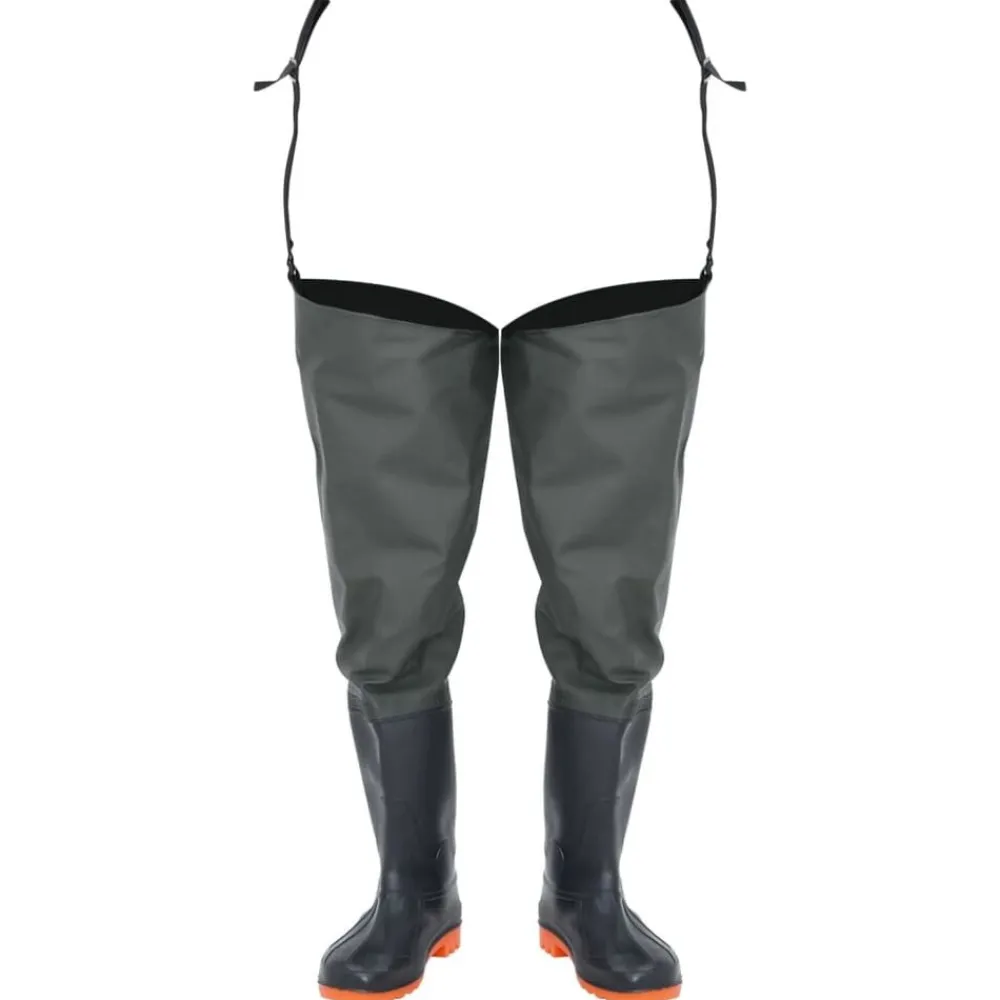 Loisirs De Plein Air-vidaXL Cuissardes vert foncé taille 38