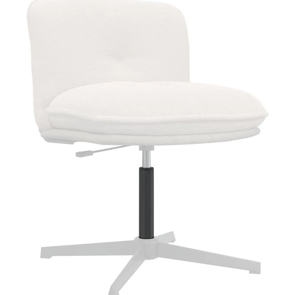 Accessoires De Quincaillerie-vidaXL Cylindre à gaz de chaise de bureau 355-540 mm Fer Noir
