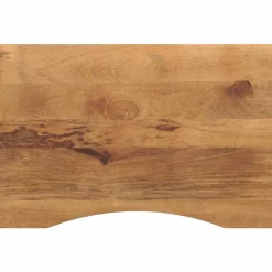 Accessoires Pour Tables-vidaXL Dessus de bureau avec courbe 90x50x2,5 cm manguier massif brut