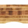 Accessoires Pour Tables-vidaXL Dessus de bureau avec courbe 80x60x2,5 cm manguier massif brut