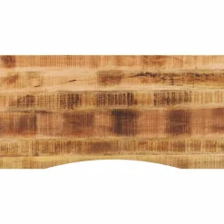 Accessoires Pour Tables-vidaXL Dessus de bureau avec courbe 110x60x2,5 cm manguier massif brut